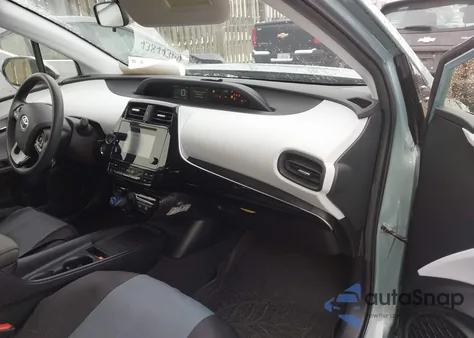 2019 Toyota Prius Le from USA, damaged, VIN JTDL9RFU0K3002494